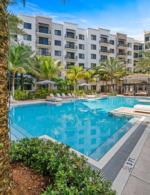 The Remy luxury pool and spa